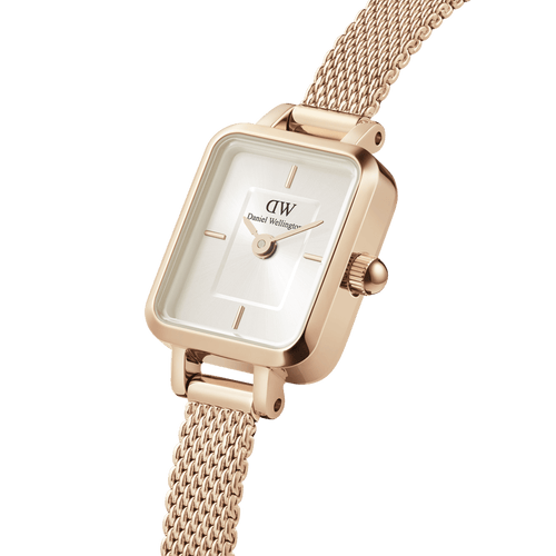 Quadro Mini Melrose Champagne Watch