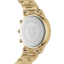 Load image into Gallery viewer, Iconic Chronograph 42 Link Gold &amp; White Sunray Watch