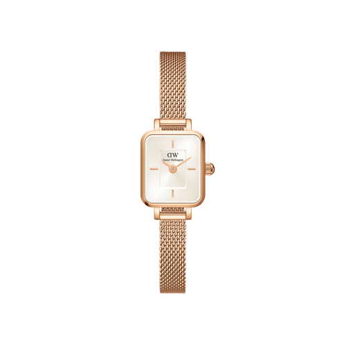 Quadro Mini Melrose Champagne Watch