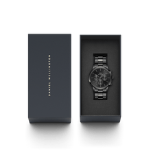 Load image into Gallery viewer, Iconic Chronograph 42 Link Black Sunray Watch