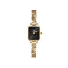 Load image into Gallery viewer, Daniel Wellington Quadro Mini Evergold Onyx Watch