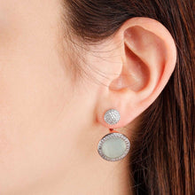 Load image into Gallery viewer, Bronzallure Milanese Drop Stone Earrings