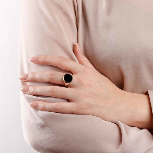 Bronzallure Gemstone Disc Earrings