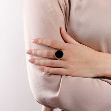 Load image into Gallery viewer, Bronzallure Natural Stone Chevalier Ring