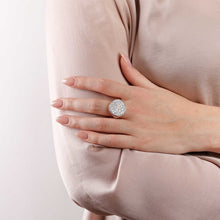 Load image into Gallery viewer, Bronzallure Pave Signet Ring
